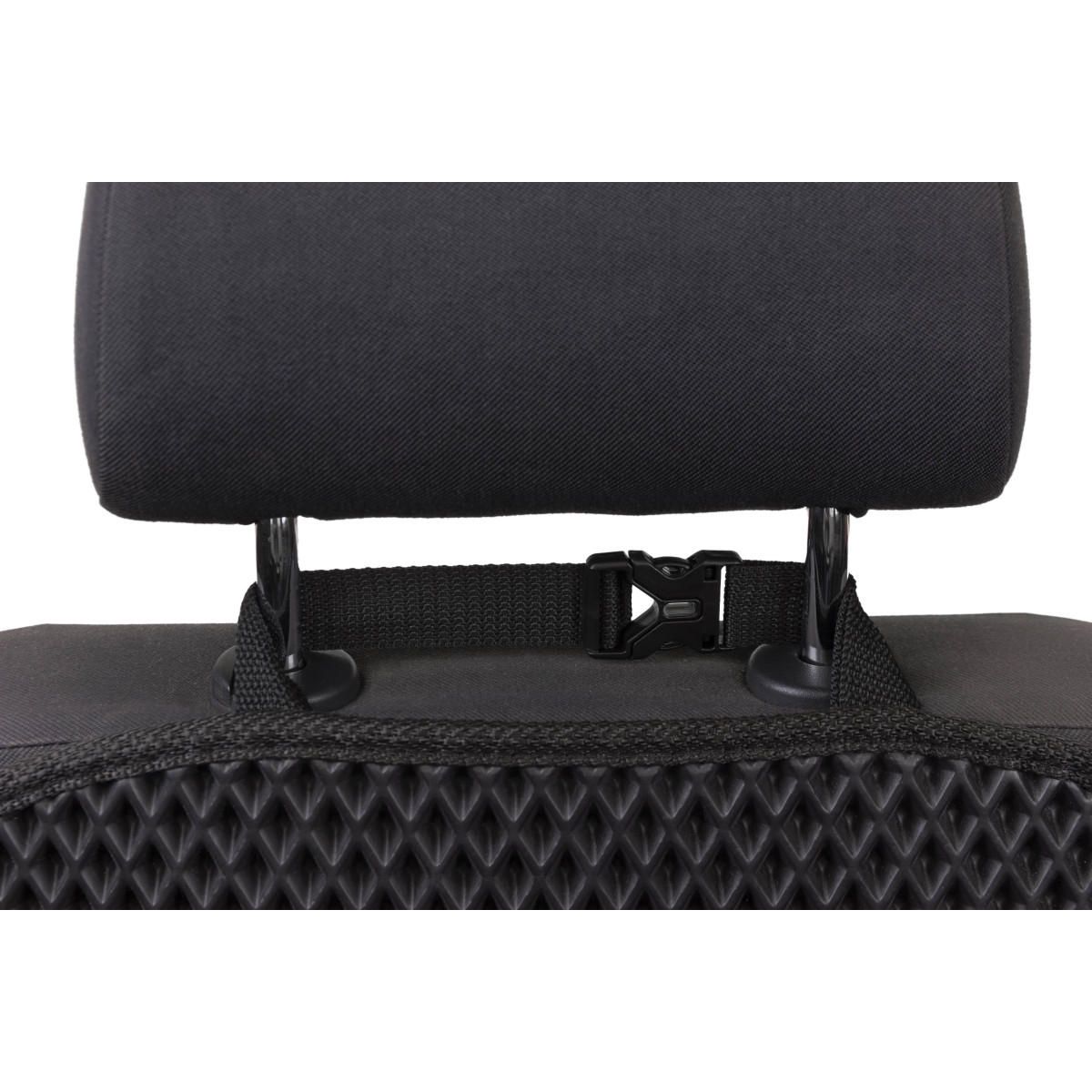 Automobilio sėdynės atlošo apsauga nuo vaikų EVAtech 68x46 cm - juoda / juodi kraštai Automobilio sėdynės atlošo apsauga nuo vaikų EVAtech 68x46 cm - juoda / juodi kraštai