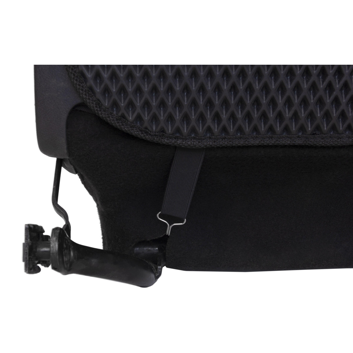 Automobilio sėdynės atlošo apsauga nuo vaikų EVAtech 68x46 cm - juoda / juodi kraštai Automobilio sėdynės atlošo apsauga nuo vaikų EVAtech 68x46 cm - juoda / juodi kraštai