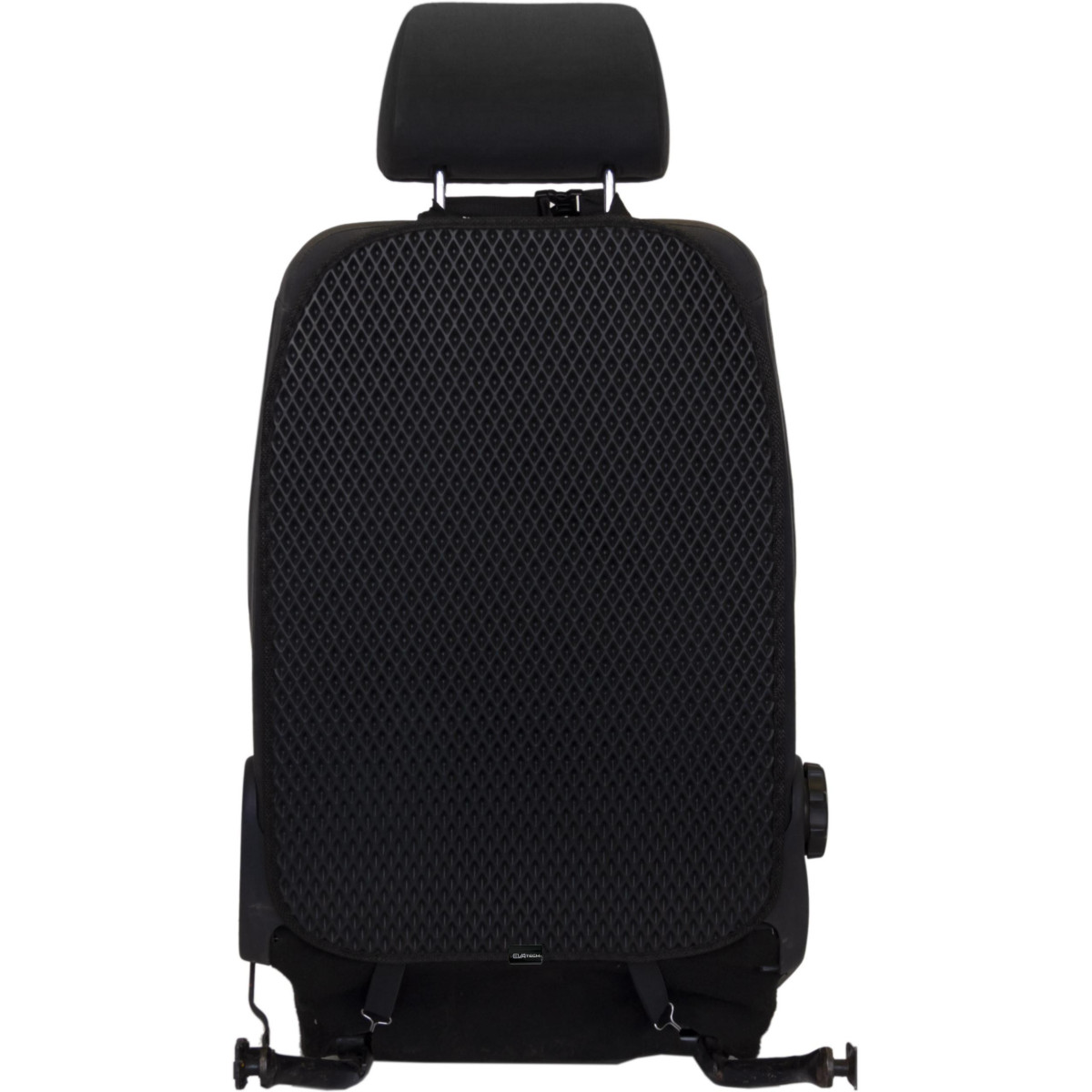 Automobilio sėdynės atlošo apsauga nuo vaikų EVAtech 68x46 cm - juoda / juodi kraštai Automobilio sėdynės atlošo apsauga nuo vaikų EVAtech 68x46 cm - juoda / juodi kraštai