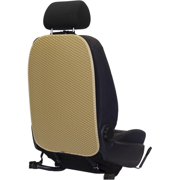 Automobilio sėdynės atlošo apsauga nuo vaikų EVAtech 68x46 cm - juoda / juodi kraštai