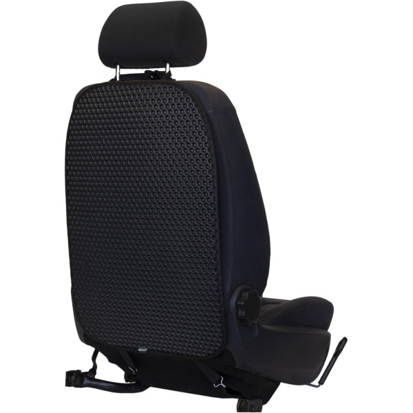 Automobilio sėdynės atlošo apsauga nuo vaikų EVAtech 68x46 cm - juoda / juodi kraštai