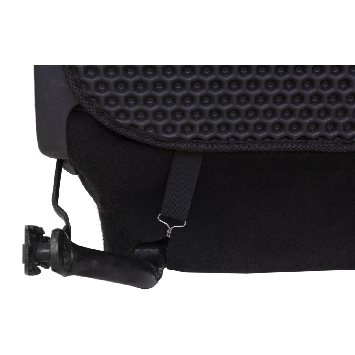 Automobilio sėdynės atlošo apsauga nuo vaikų EVAtech 68x46 cm - juoda / juodi kraštai Automobilio sėdynės atlošo apsauga nuo vaikų EVAtech 68x46 cm - juoda / juodi kraštai