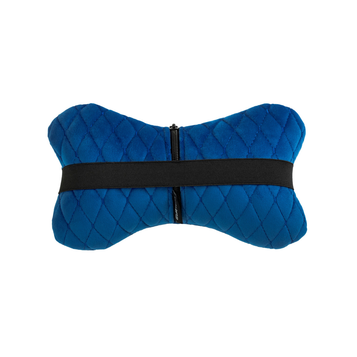 Automobilio sėdynės galvos atramos pagalvė EVAtech 27x16 cm - mėlyna / mėlynos siūlės Automobilio sėdynės galvos atramos pagalvė EVAtech 27x16 cm - mėlyna / mėlynos siūlės