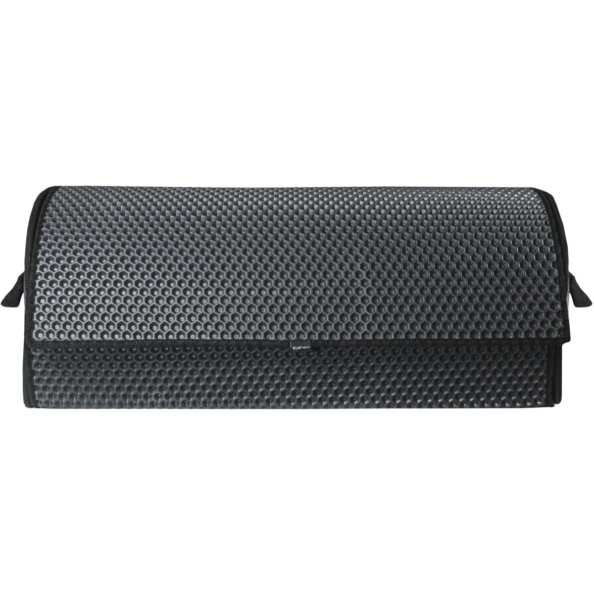 Bagažinės daiktadėžė EVAtech PRO L 32x75x30 cm - pilka / juodi kraštai Bagažinės daiktadėžė EVAtech PRO L 32x75x30 cm - pilka / juodi kraštai