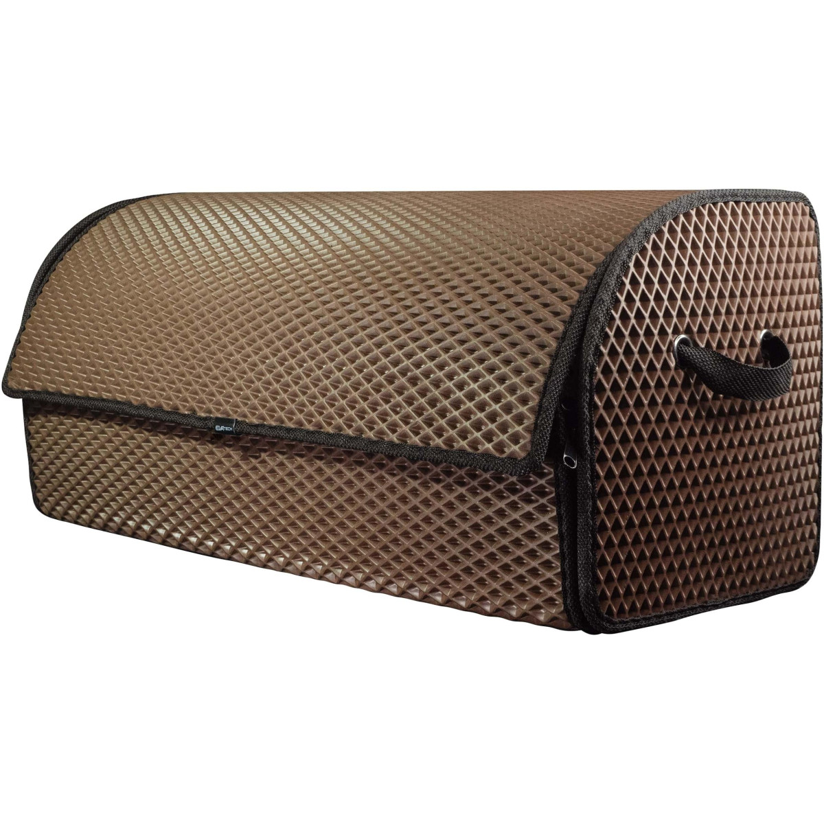 Bagažinės daiktadėžė EVAtech PRO L 32x75x30 cm - ruda / juodi kraštai Bagažinės daiktadėžė EVAtech PRO L 32x75x30 cm - ruda / juodi kraštai