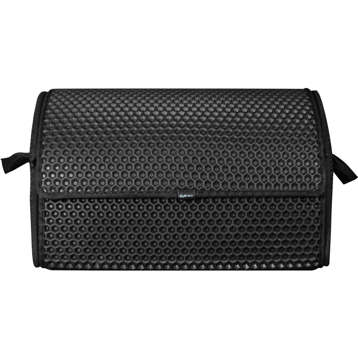 Bagažinės daiktadėžė EVAtech PRO M 32x50x30 cm - juoda / juodi kraštai Bagažinės daiktadėžė EVAtech PRO M 32x50x30 cm - juoda / juodi kraštai