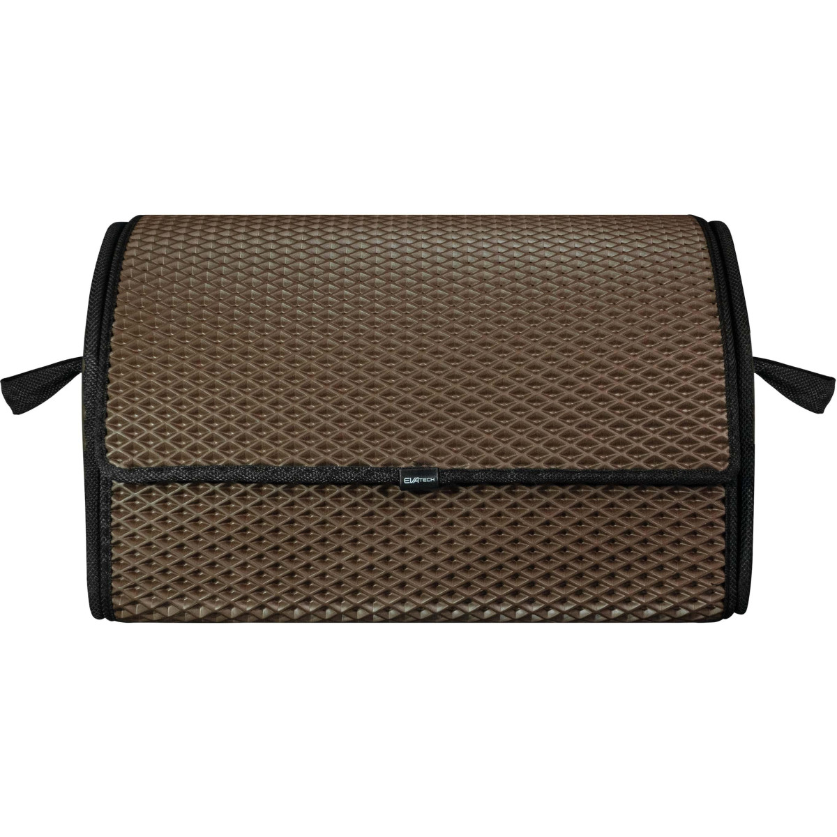 Bagažinės daiktadėžė EVAtech PRO M 32x50x30 cm - ruda / juodi kraštai Bagažinės daiktadėžė EVAtech PRO M 32x50x30 cm - ruda / juodi kraštai
