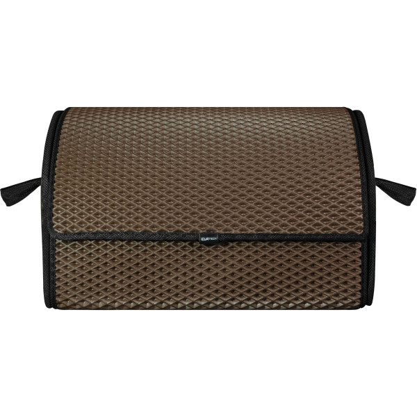 Bagažinės daiktadėžė EVAtech PRO M 32x50x30 cm - ruda / juodi kraštai