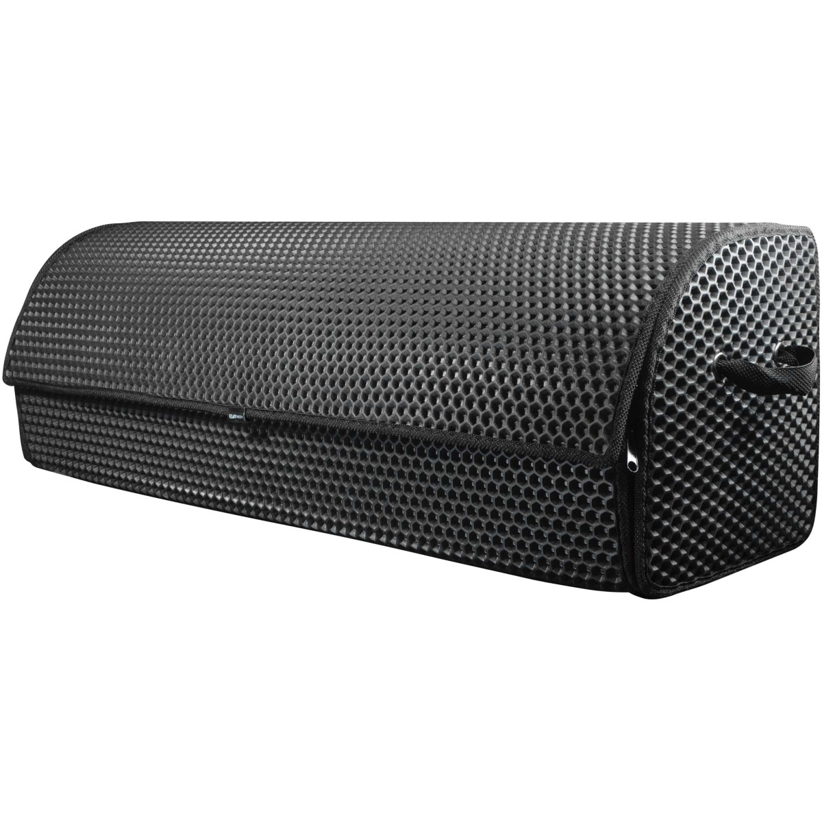 Bagažinės daiktadėžė EVAtech PRO XL 32x100x30 cm - juoda / juodi kraštai Bagažinės daiktadėžė EVAtech PRO XL 32x100x30 cm - juoda / juodi kraštai