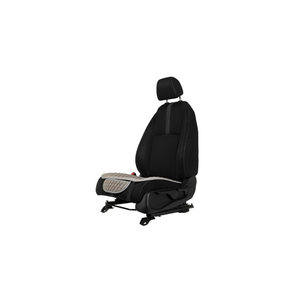 Sėdynės užvalkalo sėdimoji dalis EVAtech, 1 vnt. - pilka / pilki kraštai / pilkos siūlės