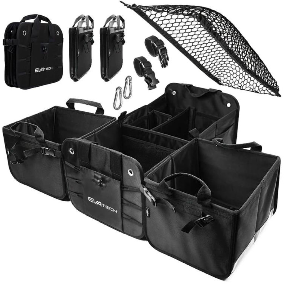 Sulankstoma automobilio bagažinės daiktadėžė 2 Plus EVAtech 60×37×32 cm