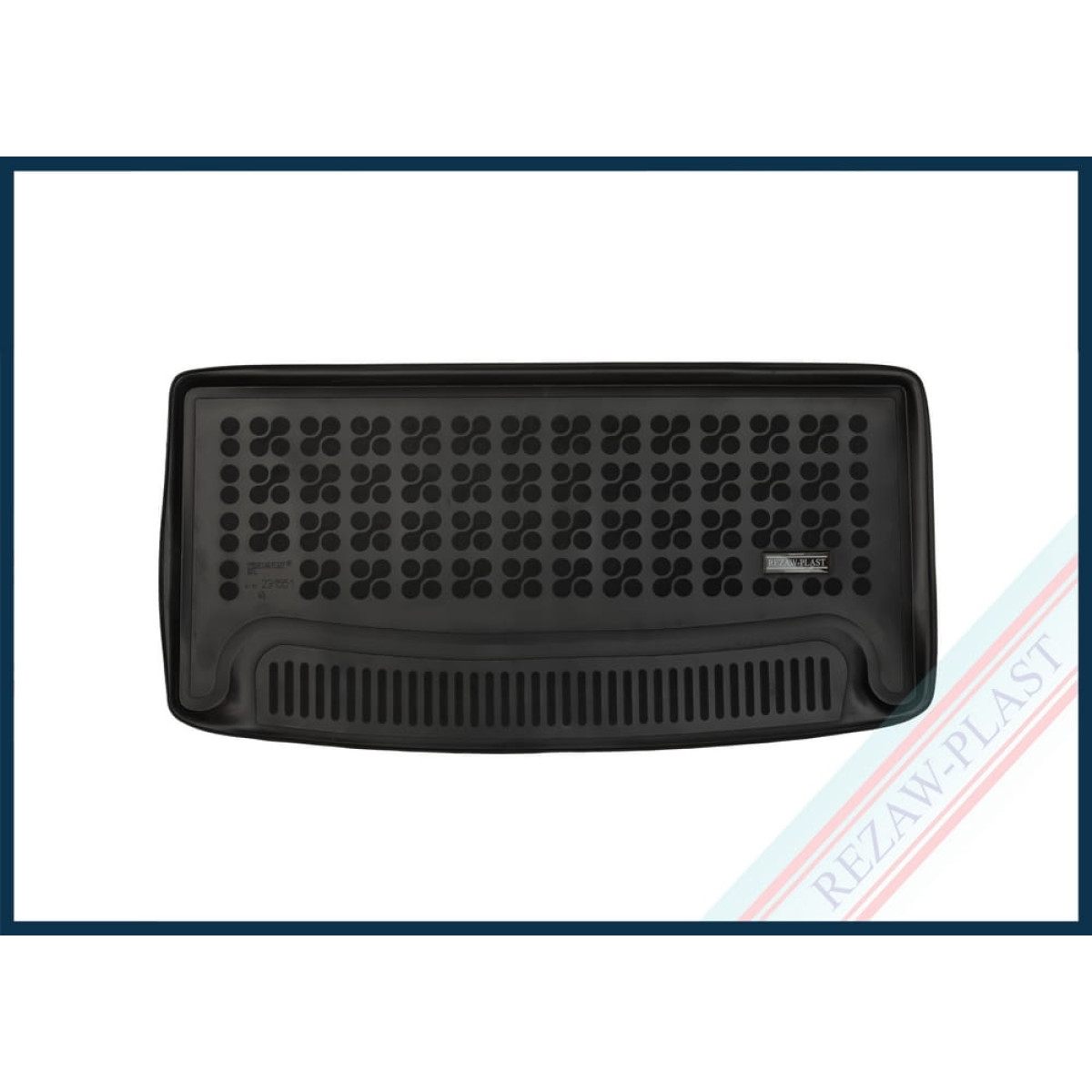 Guminis bagažinės kilimėlis Skoda Kodiaq II nuo 2024m. (viršutinė dalis, 7 vietų)