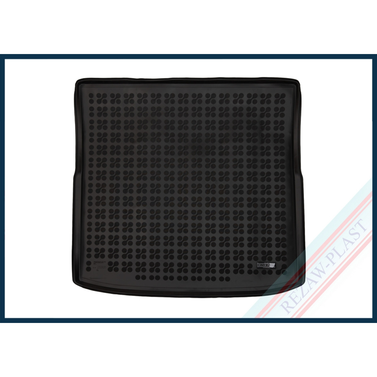 Guminis bagažinės kilimėlis KGM Actyon nuo 2024m. (viršutinė dalis, version with organizer under the floor of the trunk)