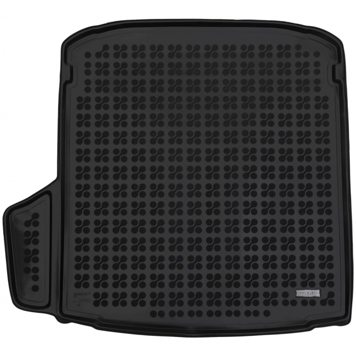 Guminis bagažinės kilimėlis Skoda Superb IV Liftback, 4x4 (AWD) nuo 2024m. (vieno lygio bagažinė)