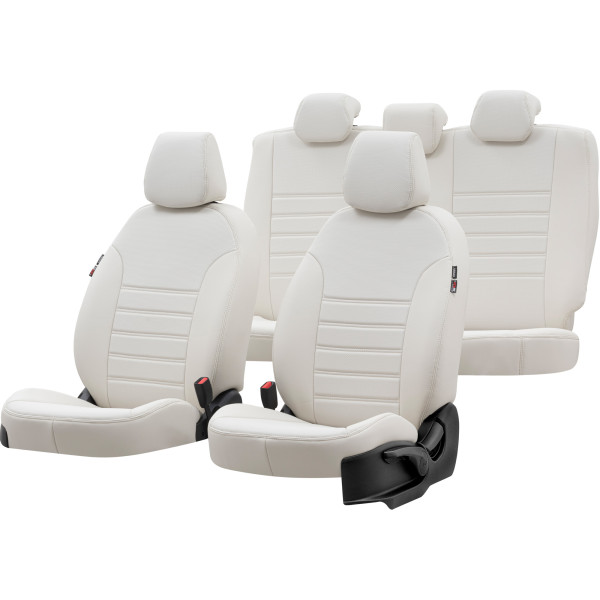 New York sėdynių užvalkalai (eko oda) Peugeot Partner III (5 vietų)
