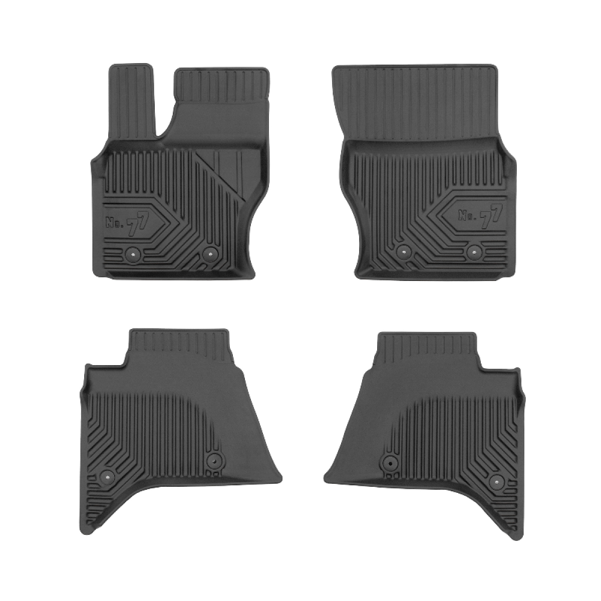 Guminiai kilimėliai No.77 Land Rover Range Rover IV 2012-2021m.
