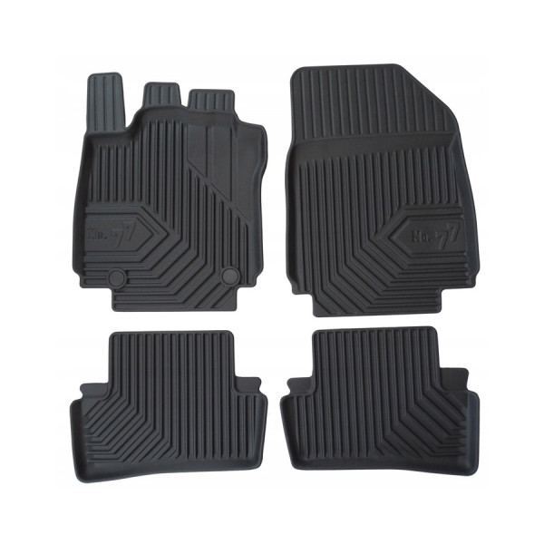 Guminiai kilimėliai No.77 Renault Clio IV 2012-2020m.