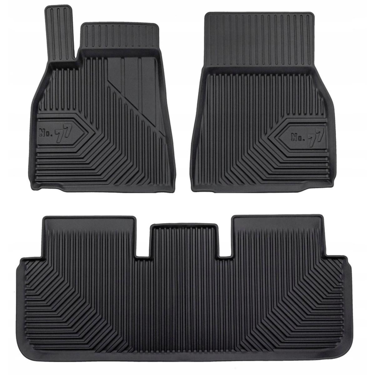 Guminiai kilimėliai No.77 Tesla Model S Liftback, Post-facelift nuo 2021m.