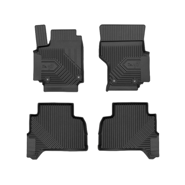 Guminiai kilimėliai No.77 Volkswagen Amarok 2010-2022m. (Double Cab)
