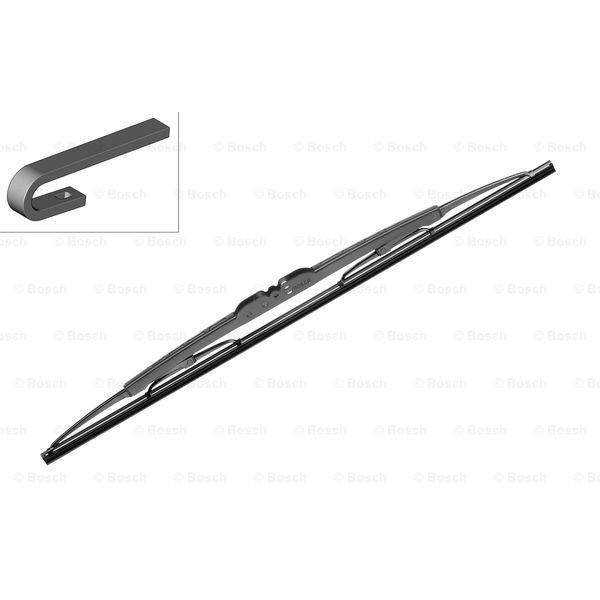 Galinis valytuvas Bosch Rear H313, 300 mm