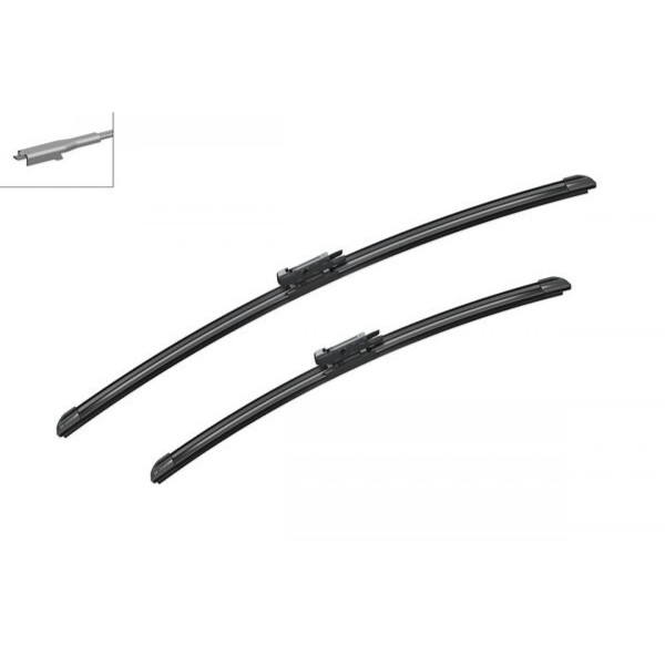 Valytuvų komplektas Bosch Aerotwin A605S, 600/475 mm