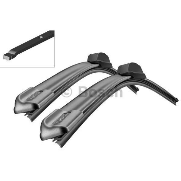 Valytuvų komplektas Bosch Aerotwin A692S, 500/450 mm