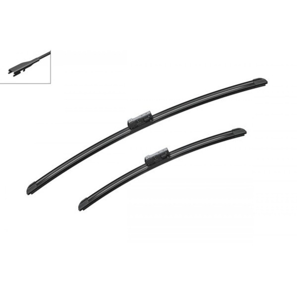 Valytuvų komplektas Bosch Aerotwin A744S, 600/425 mm