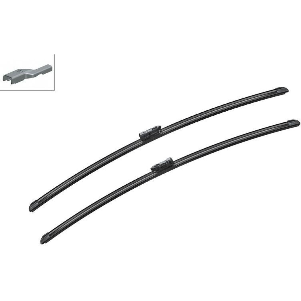Valytuvų komplektas Bosch Aerotwin A921S, 725/725 mm
