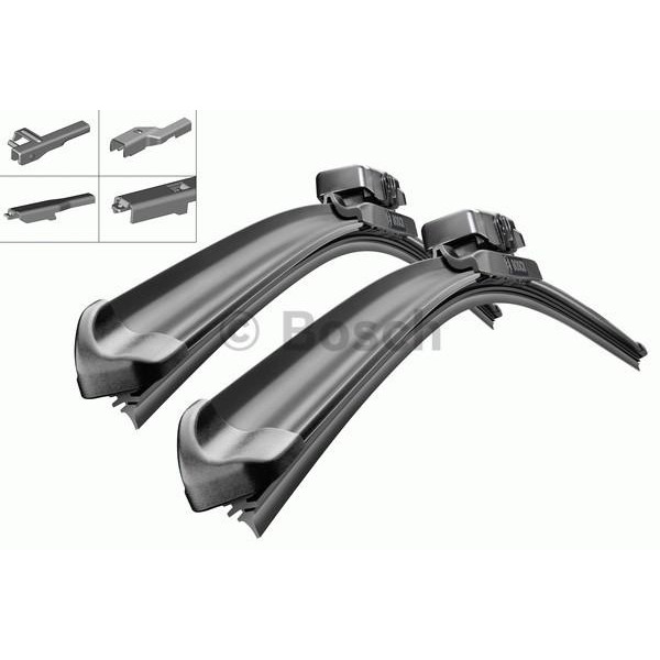 Valytuvų komplektas Bosch Aerotwin Multi-Clip Spoiler AM461S, 550/450 mm