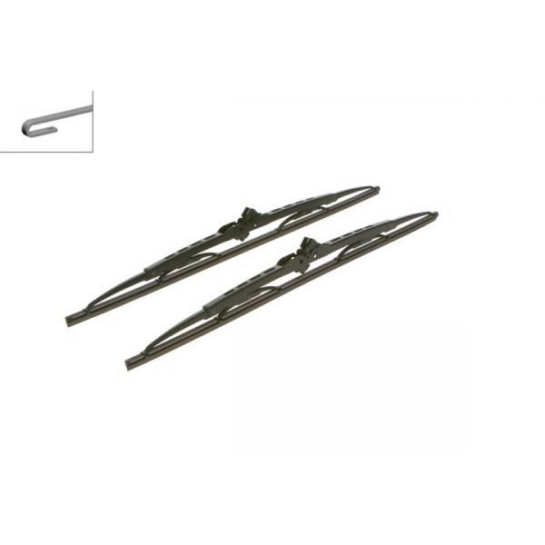 Valytuvų komplektas Bosch ECO 480 C, 480/480 mm