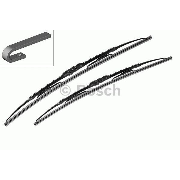 Valytuvų komplektas Bosch Twin 530, 530/530 mm