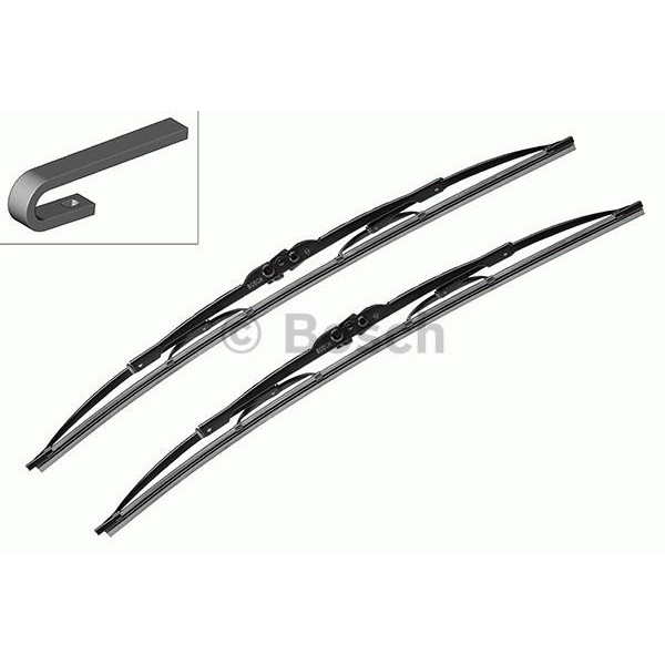 Valytuvų komplektas Bosch Twin 612, 600/440 mm
