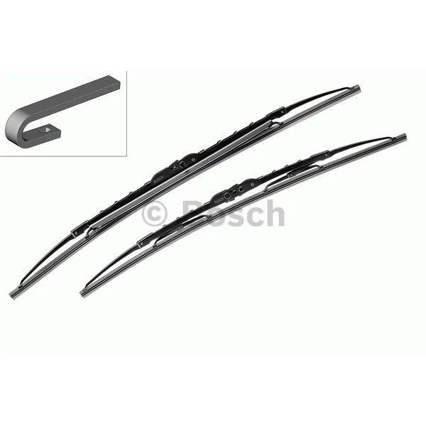 Valytuvų komplektas Bosch Twin Spoiler 532S, 530/500 mm