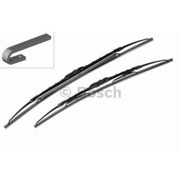 Valytuvų komplektas Bosch Twin Spoiler 606S, 600/500 mm
