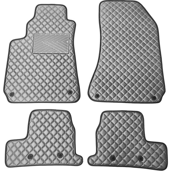 Eko odos kilimėliai QuiltyMats ALFA Romeo BRERA 2005-2010m. (Pilka / pilkos siūlės)