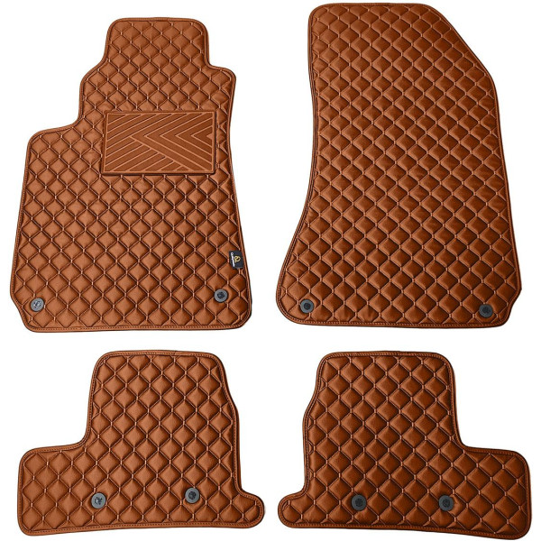 Eko odos kilimėliai QuiltyMats ALFA Romeo BRERA 2005-2010m. (Ruda / rudos siūlės)