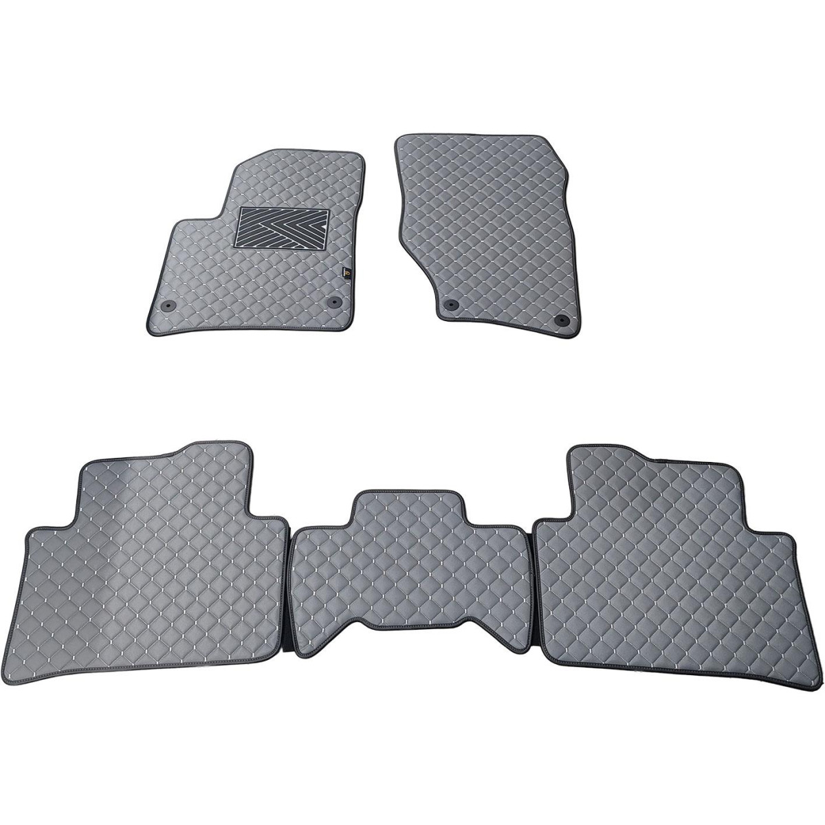 Eko odos kilimėliai QuiltyMats AUDI Q7 2005-2015m. (Pilka / pilkos siūlės)