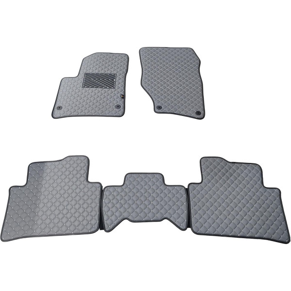 Eko odos kilimėliai QuiltyMats AUDI Q7 2005-2015m. (Pilka / pilkos siūlės)