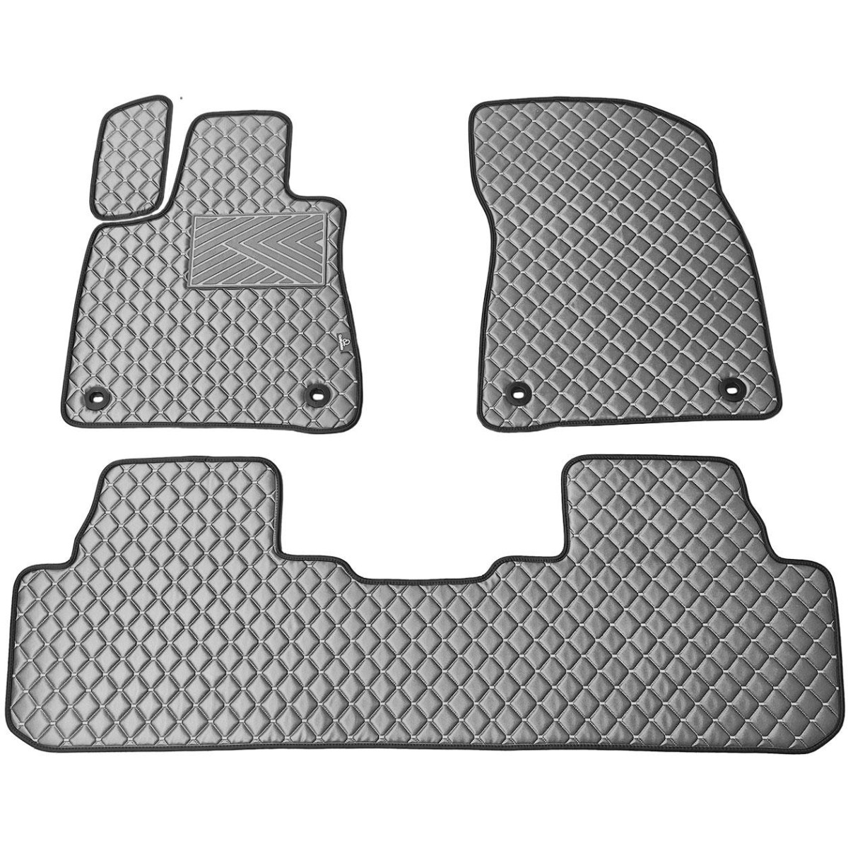 Eko odos kilimėliai QuiltyMats LEXUS RX 2015-2022m. (Pilka / pilkos siūlės)