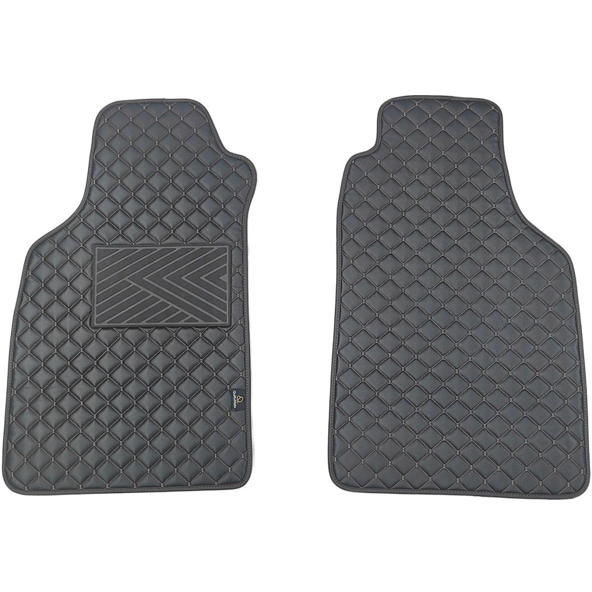 Eko odos kilimėliai QuiltyMats LIGIER JS50 nuo 2012m. (Juoda / juodos siūlės)
