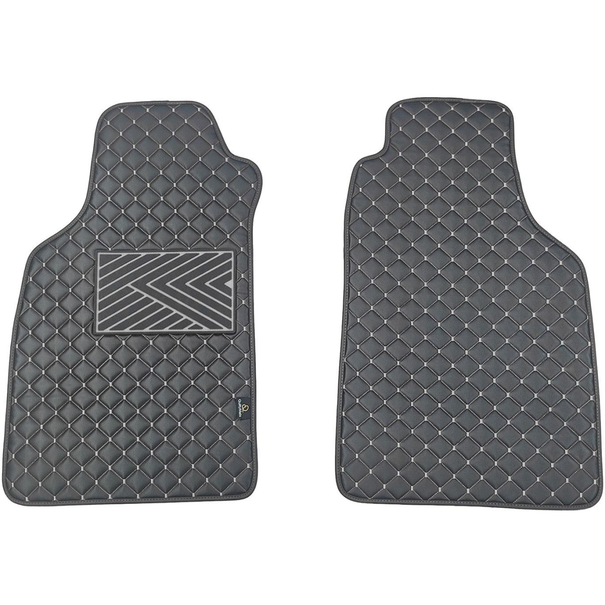Eko odos kilimėliai QuiltyMats LIGIER JS50 nuo 2012m. (Juoda / pilkos siūlės)