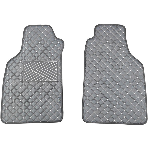 Eko odos kilimėliai QuiltyMats LIGIER JS50 nuo 2012m. (Pilka / pilkos siūlės)