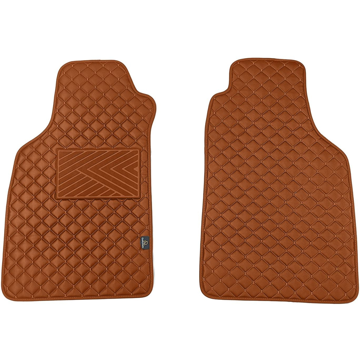 Eko odos kilimėliai QuiltyMats LIGIER JS50 nuo 2012m. (Ruda / rudos siūlės)