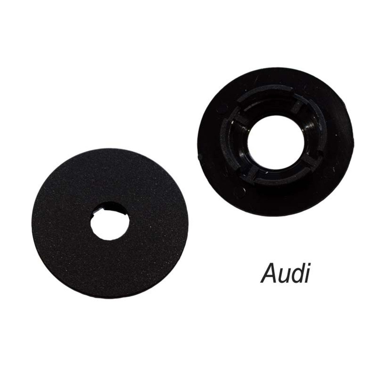 Kilimėlio laikiklis, apvalus, juodas (Audi)
