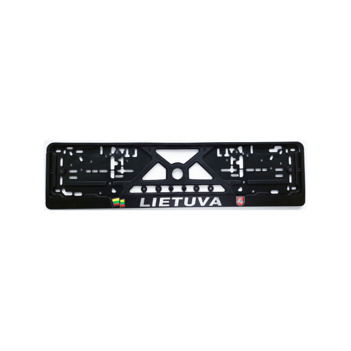 Rėmelis automobilio numeriui, reljefinis, su žodžiu - Lietuva