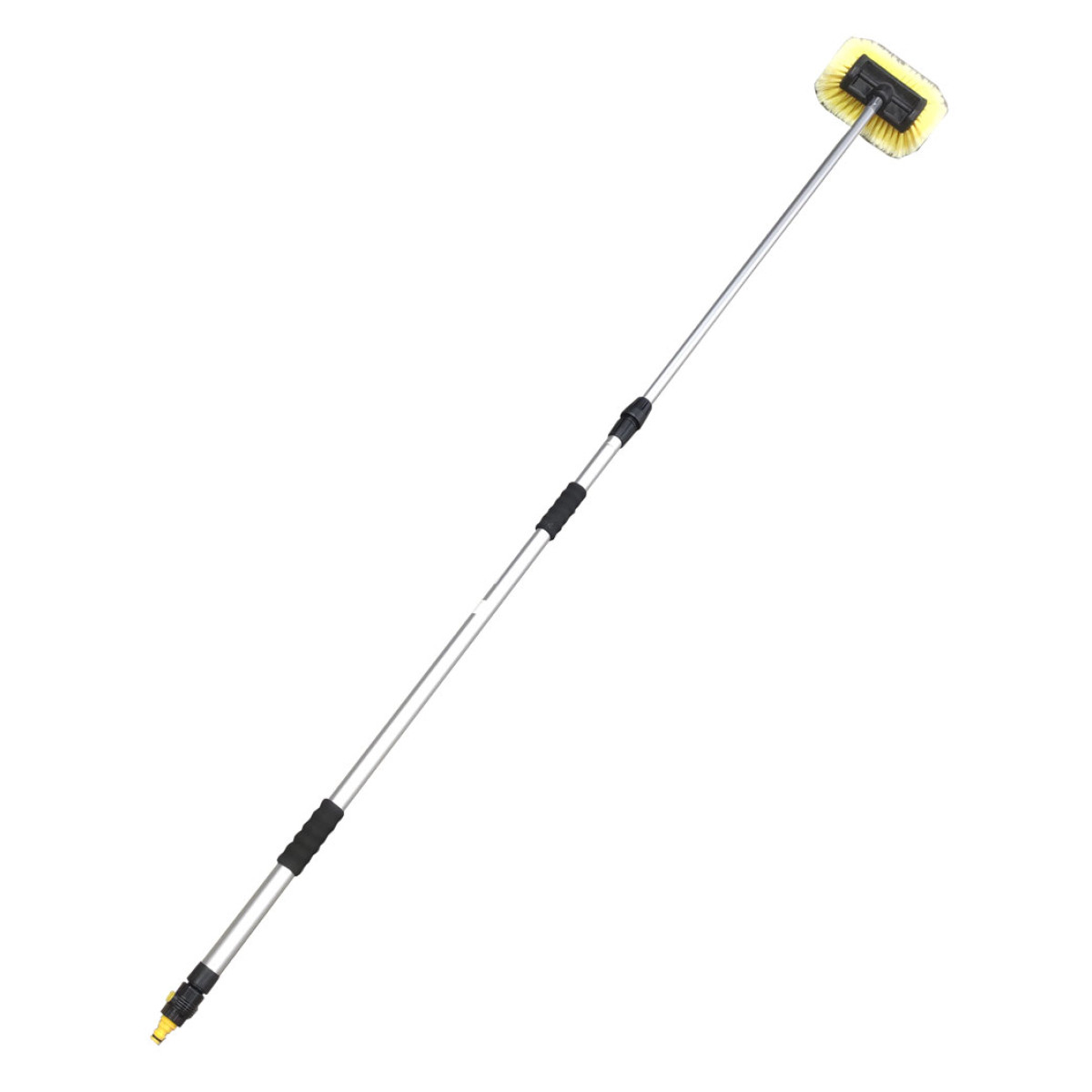 Teleskopinis šepetys su vandens jungtimi 4D, 140-250 cm