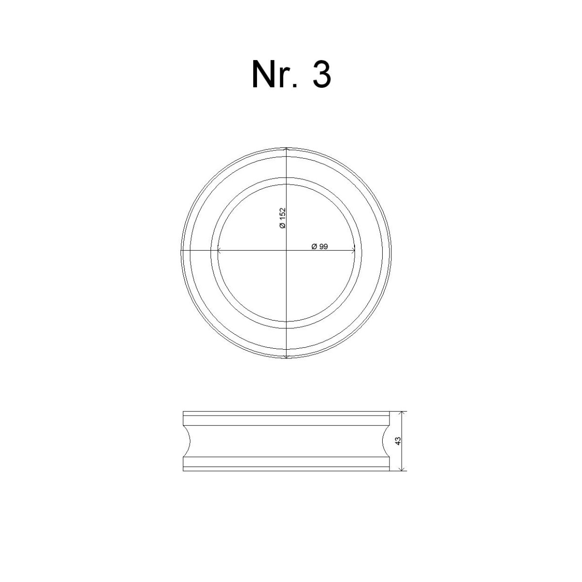 Spyruoklių pastiprinimo guma Nr.3