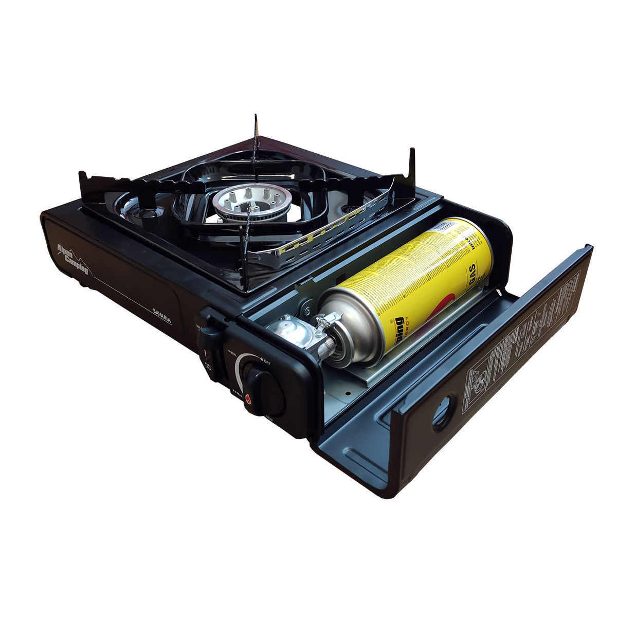 Turistinė dujinė viryklė, Alpen Camping Bavaria IK001