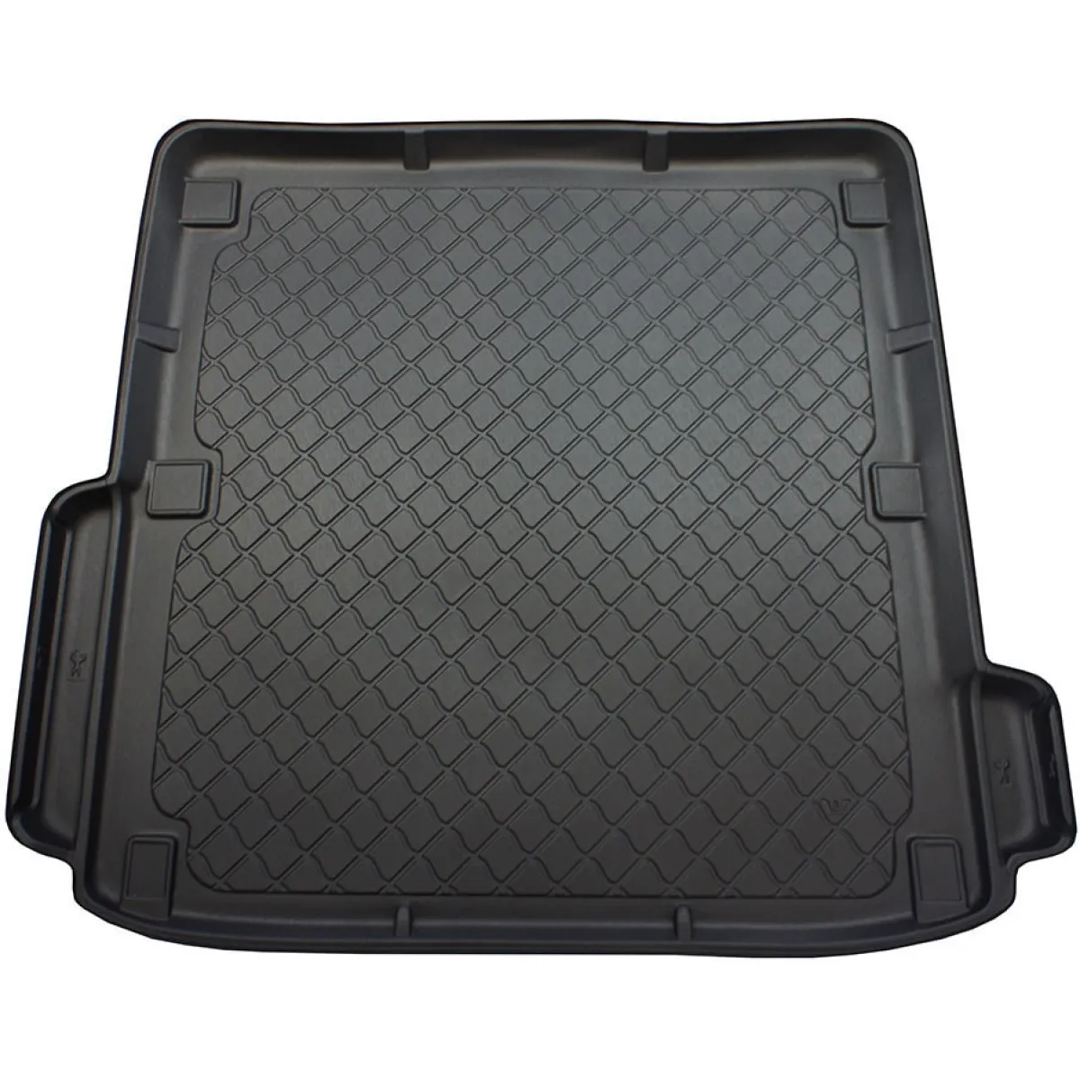 Bagažinės kilimėlis Mercedes E-class W212 T-Model (Combi) 2009-2016m. (cut off the right and left parts of the niches) Bagažinės kilimėlis Mercedes E-class W212 T-Model (Combi) 2009-2016m. (cut off the right and left parts of the niches)