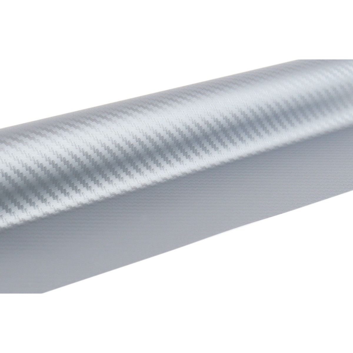 3D anglies pluošto folija, sidabro spalvos, 30 cm x 150 cm, AMIO-02600